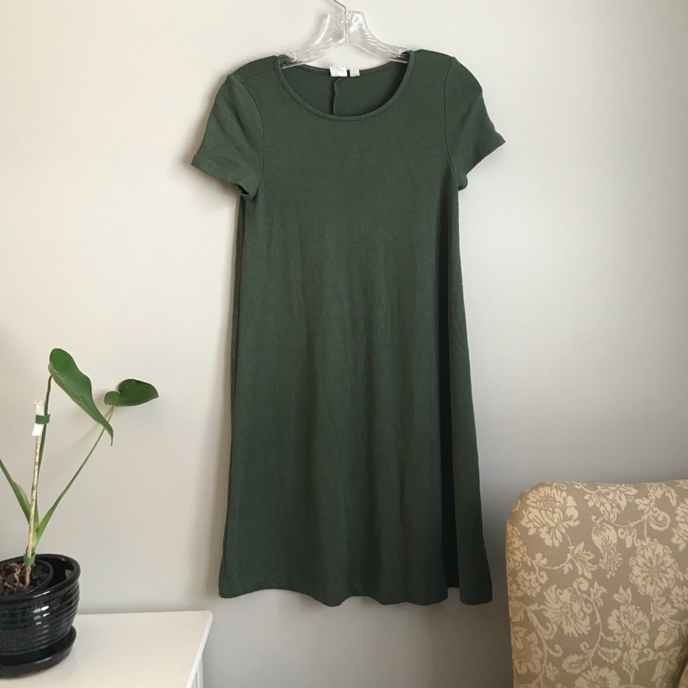 GAP Short-Sleeve Soft Spun T-Shirt Dress